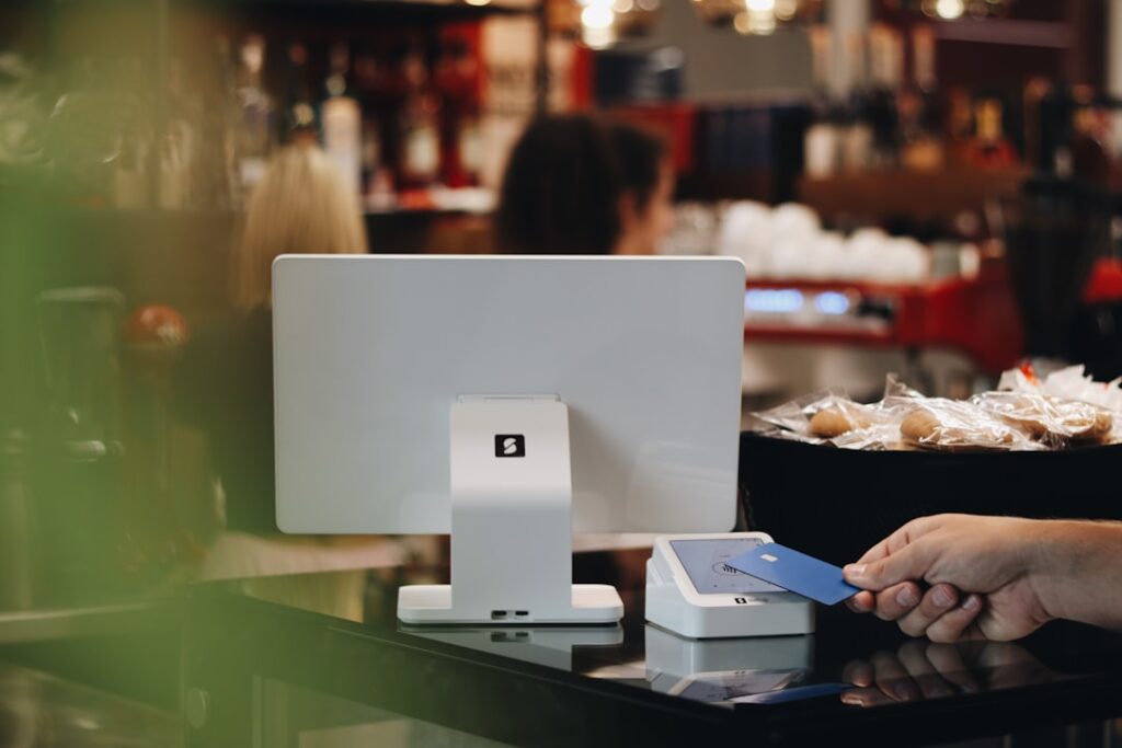 Photo credit card utility bill payment